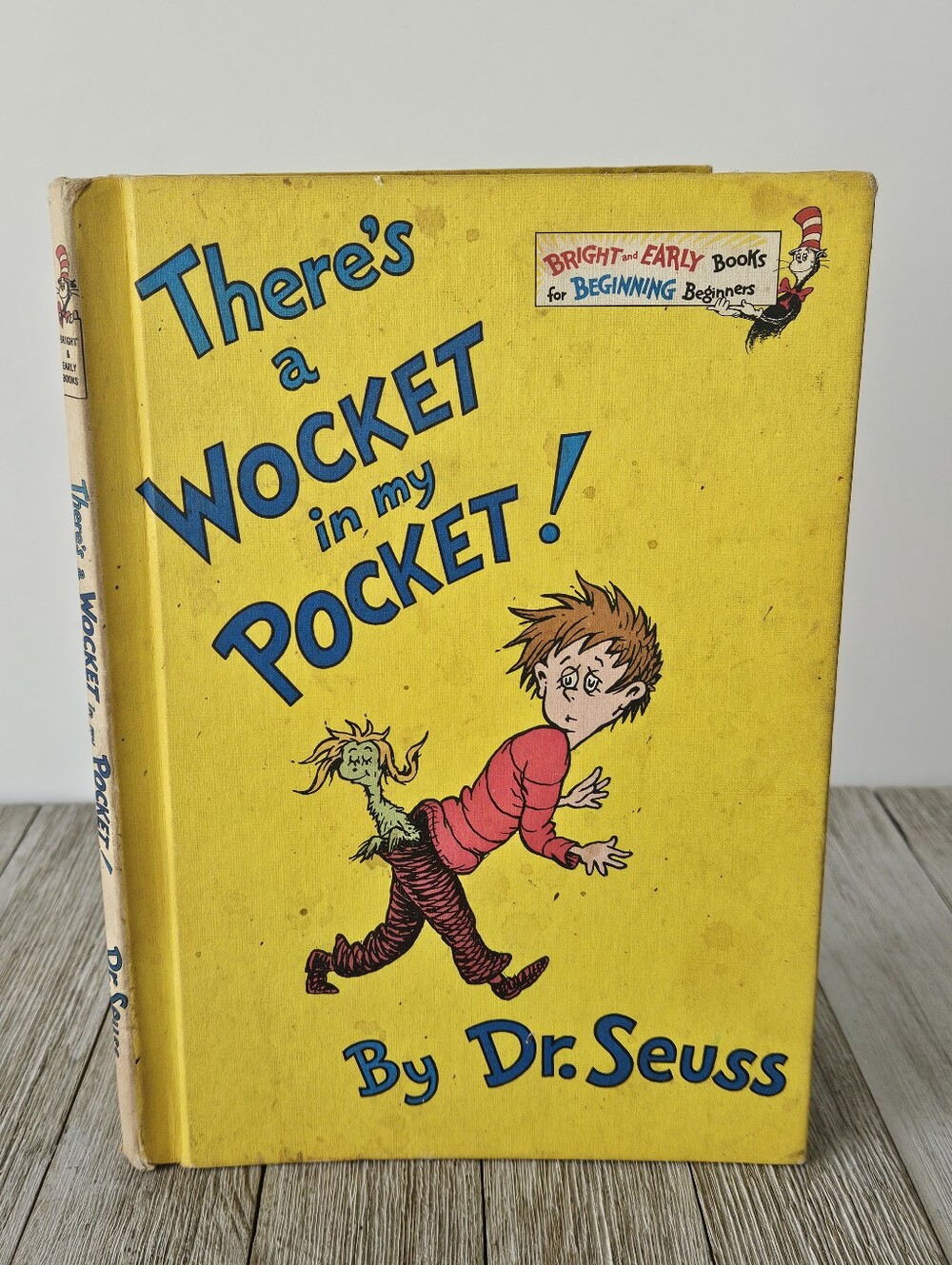 Vintage There's a Wocket in My Pocket by Dr. Seuss Hardback Children's Book Copy